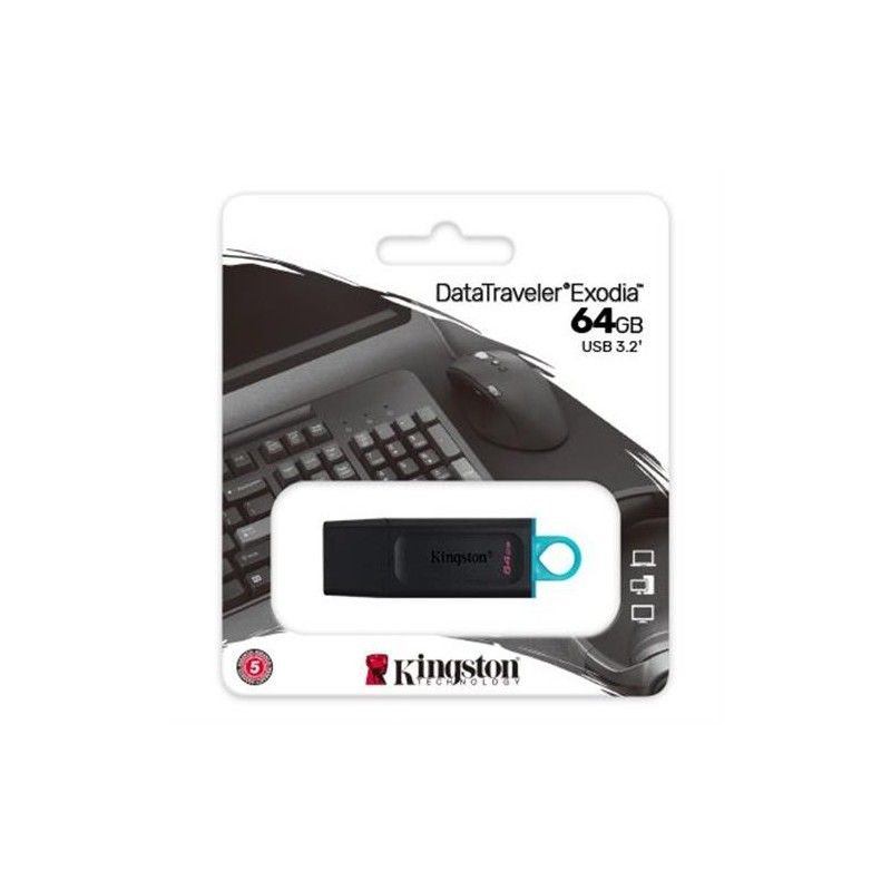 Kingston DataTraveler 64GB USB Flash Drive