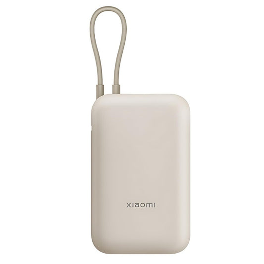 Xiaomi Power Bank 10000mAh (Type C integrated cable) 22.5W Beige