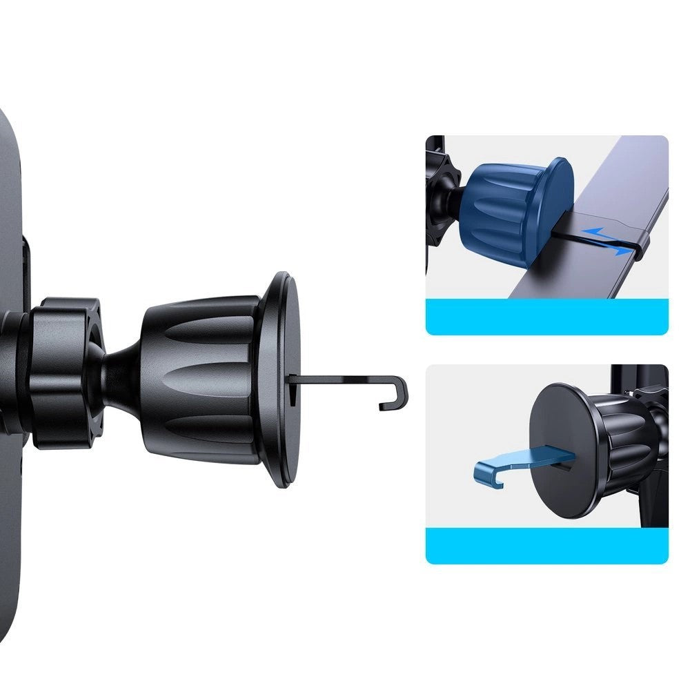 Joyroom Car Phone Clip Holder Air Vent Ventilation Grill - Black (JR-ZS259)