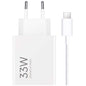Xiaomi 33W HyperCharge Combo USB Type A - Type C Carregador com cabo